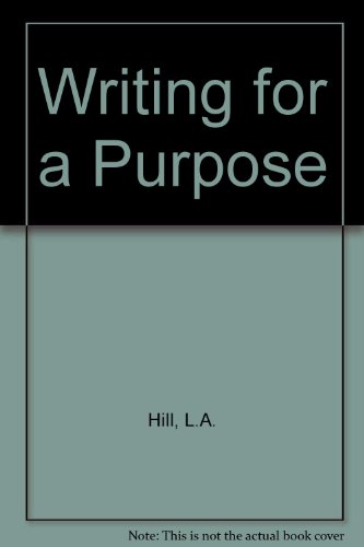 Book Writing For A Purpose free