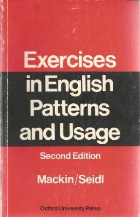 Book Exercises in English Patterns and Usage free