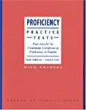 Book Proficiency Practice Tests With Key (Spanish Edition) free