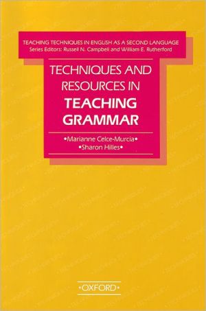 Book Techniques and Resources in Teaching Grammar (Teaching Techniques in English as a Second Language) free