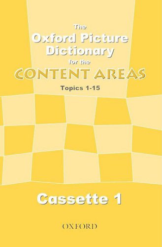 Book The Oxford Picture Dictionary for the Content Areas Cassettes free