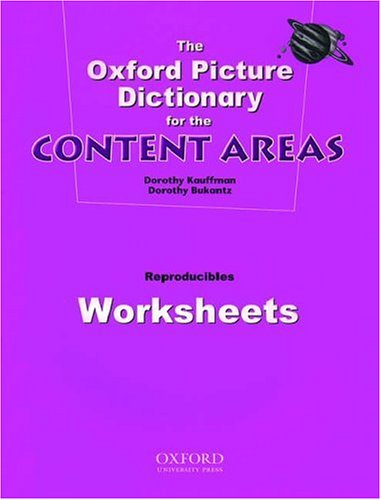 Book The Oxford Picture Dictionary for the Content Areas (Worksheets) (Reproducibles Collection) free