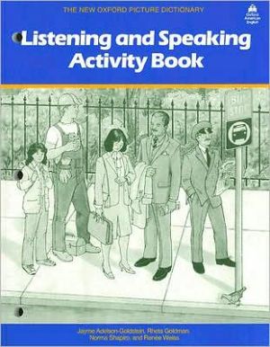 Book New Oxford Picture Dictionary: Listening and Speaking Activity Book (The New Oxford Picture Dictionary (1988 ed.)) free