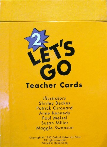 Book Let's Go 2: Teacher Cards (let's Go Second Edition) free