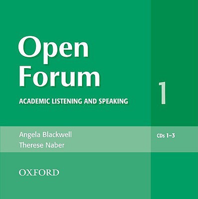 Book Open Forum 1 Audio CDs: Academic Listening and Speaking (Open Forum Series) free