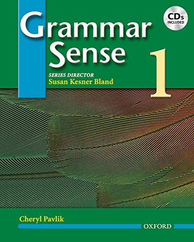 Book Grammar Sense 1: Student Book and Audio CD Pack free
