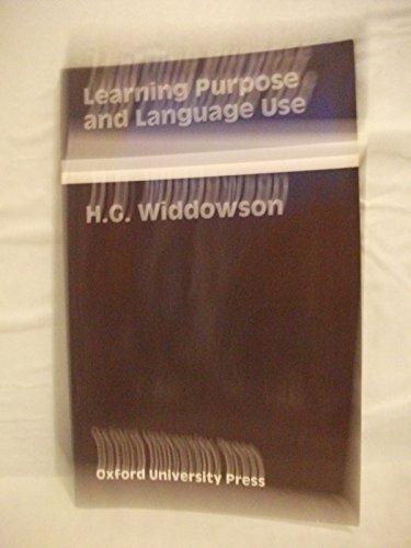 Book Learning Purpose and Language Use free