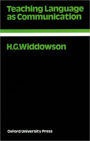 Book Teaching Language as Communication (Oxford Applied Linguistics) free