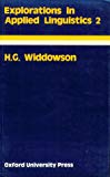 Book Explorations in Applied Linguistics 2 (v. 2) free