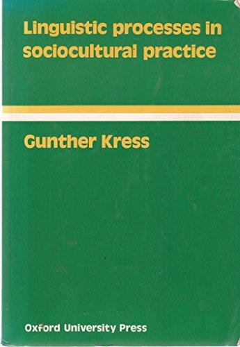 Book Linguistic Processes in Sociocultural Practice (Language Education) free