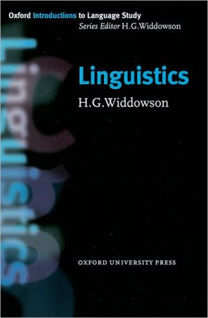 Book Linguistics (Oxford Introduction to Language Study Series) free