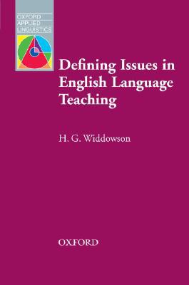 Book Defining Issues in English Language Teaching (Oxford Applied Linguistics) free