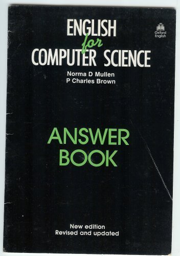 Book English for Computer Science: Answer Book (Spanish Edition) free