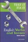 Book Test It Fix It. Intermediate English Verbs & Tenses free