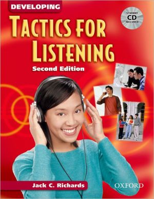 Book Developing Tactics for Listening: Student Book with Audio CD free