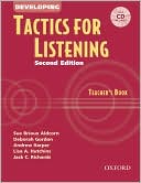 Book Developing Tactics For Listening: Teacher's Book With Audio Cd free