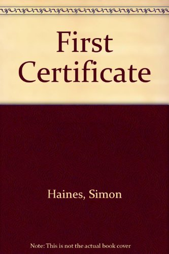 Book First Certificate free
