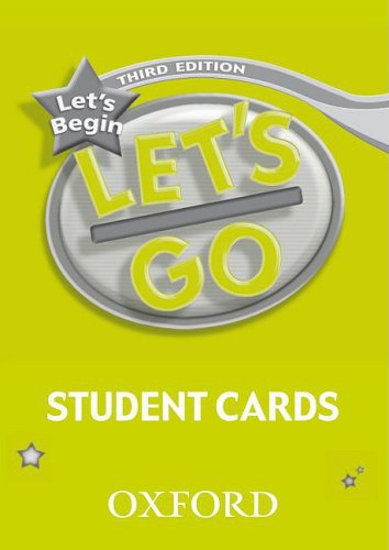 Book Let's Begin: Student Cards free