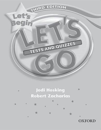 Book Let's Go: Let's Begin, Third Edition Tests free