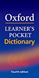 Book Oxford Learner's Pocket Dictionary (Spanish Edition) free