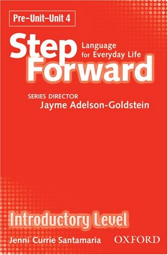 Book Step Forward Introductory Level Class Cassettes: Language For Everyday Life free
