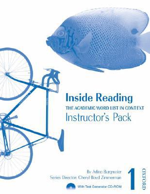 Book Inside Reading 1 Instructor Pack: The Academic Word List in Context free