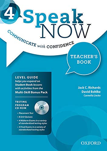 Book Speak Now 4. Teacher's Book Pack 2019 (Spanish Edition) free