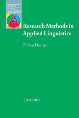 Book Research Methods in Applied Linguistics (Oxford Applied Linguistics) free