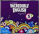 Book INCREDIBLE ENGLISH, NEW EDITION 5: CLASS AUDIO CDS (3) free