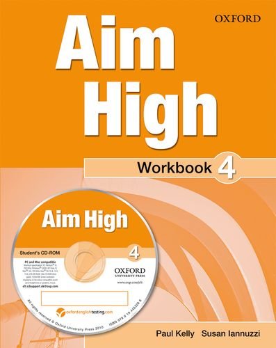 Book Aim High Level 4 Workbook & CD-ROM: A new secondary course which helps students become successful, independent language learners free