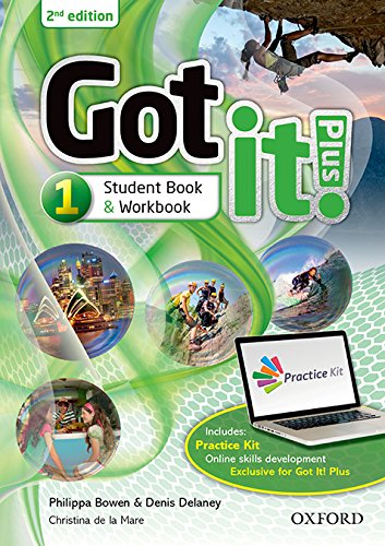 Book Got It! Plus (2nd Edition) 1. Studen's Book + Workbook with Access Card (Got It Second Edition) (Spanish Edition) free