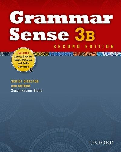 Book Grammar Sense 3B Student Book with Online Practice Access Code Card free