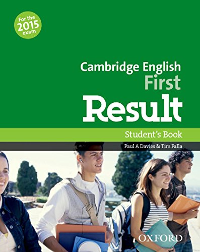 Book Cambridge English: First Result: Student's Book: Fully updated for the revised 2015 exam free