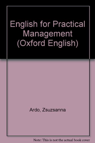Book English For Practical Management: Coursebook free