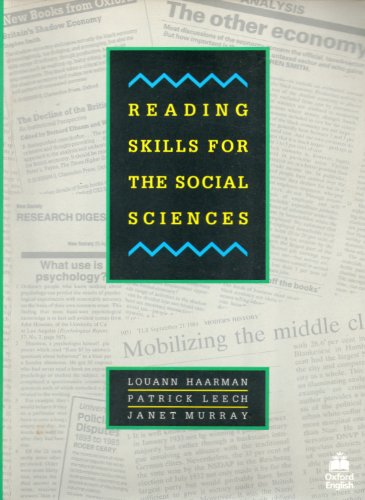 Book Reading Skills for the Social Sciences free