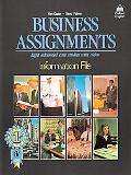 Book Business Assignment Info File (Business Assignments) free
