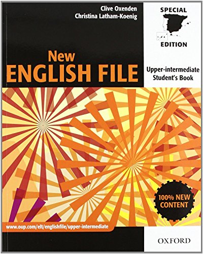 Book New English File Upper-Intermediate. Student's Book and Workbook without Key PAC (New English File Second Edition) (Spanish Edition) free