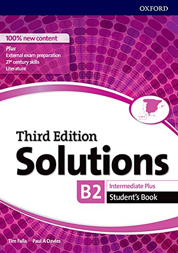 Book Solutions 3rd Edition Intermediate Plus. Student's Book (Solutions Third Edition) (Spanish Edition) free