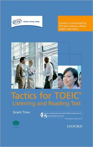 Book Tactics for TOEIC Listening and Reading Test Pack (Preparation Course for TOEIC Test) free