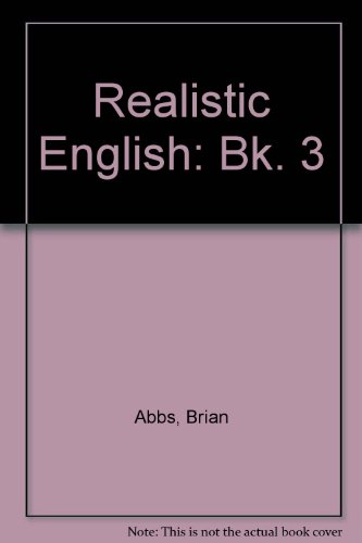 Book Realistic English: Bk. 3 free