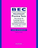 Book BEC preliminary practice tests free