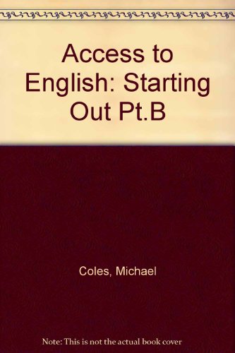 Book Access to English: Book 1: Starting Out: Student's Book, Part B free