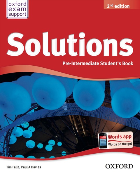 Book Solutions Pre-Intermediate: Student's Book free