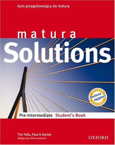 Book Matura Solutions Pre Intermediate Students Book free