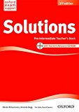Book Solutions 2nd edition Pre-Intermediate. Teacher's Book & CD-ROM Pack (Solutions Second Edition) (Spanish Edition) free