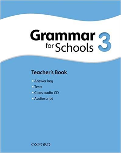 Book Oxford Grammar for Schools 3. Teacher's Book & Audio CD Pack free