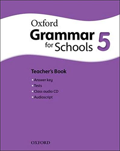 Book Oxford Grammar for Schools 5. Teacher's Book and Audio CD Pack (Spanish Edition) free