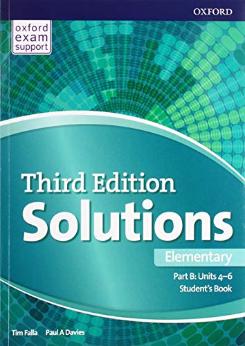 Book Solutions: Elementary: Student's Book B Units 4-6: Leading the way to success free