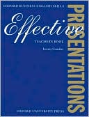Book Effective Presentations: Teacher's Book (Oxford Business English Skills) free