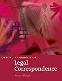 Book Oxford Handbook of Legal Correspondence (A Handbook Commercial Correspondence) free